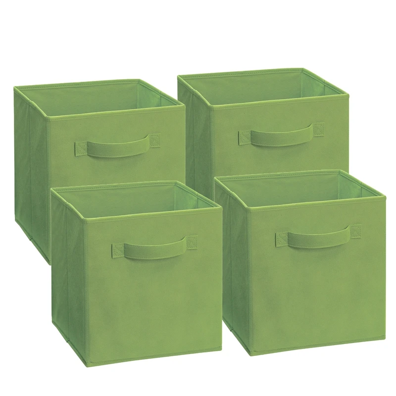 

Ящики для хранения-организация и хранение, квадратный органайзер для шкафа, 4 упаковки