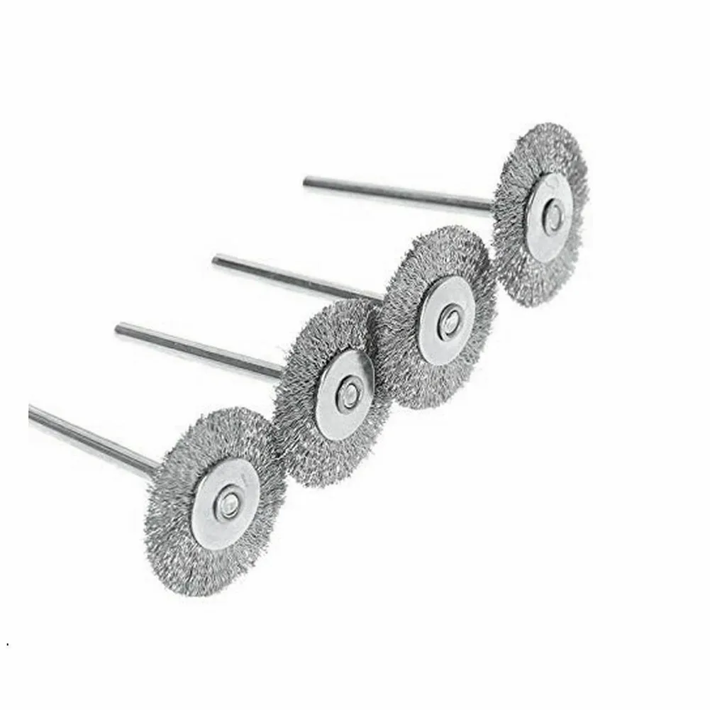 3mm / 0.12inch Diameter Wire Brushes 50pcs Flat Shape Kit Length 35mm / 1.38inch Rotary Tool Set
3mm / 0.12inch Diameter Wire Brushes 50pcs Flat Shape Kit Length 35mm / 1.38inch Rotary Tool Set