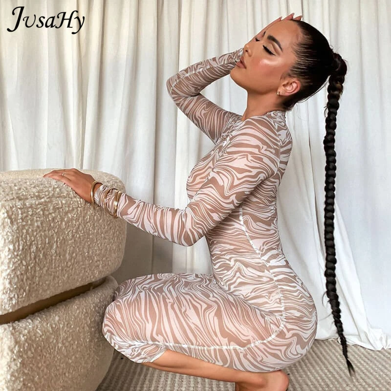 JuSaHy Autumn Aesthetic Print Midi Dress for Women Fashion Long Sleeves Slim Bodycon Vestidos Casual Streetwear Female Clothing
JuSaHy Autumn Aesthetic Print Midi Dress for Women Fashion Long Sleeves Slim Bodycon Vestidos Casual Streetwear Female Clothing