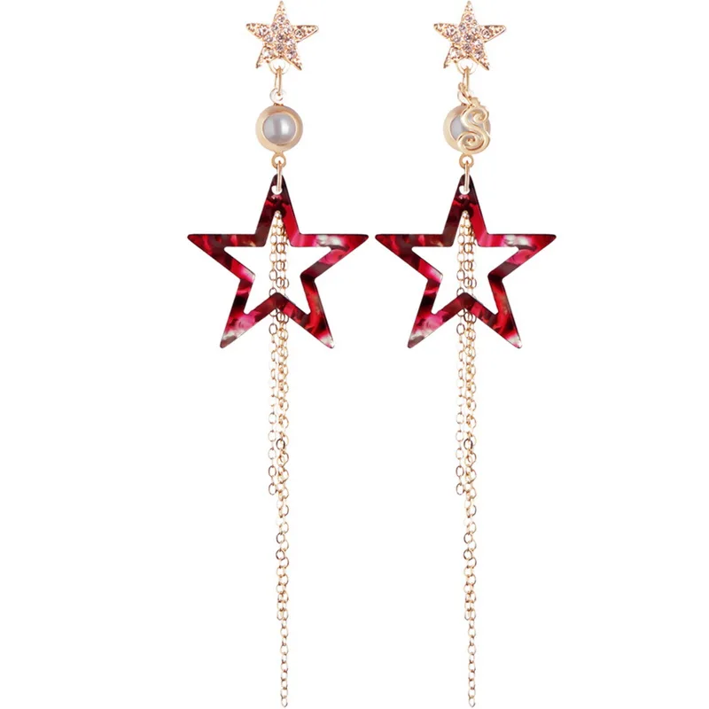 Special Fashion Ethnic Tassel Drop Earrings 925 Sterling Ear Pins Long Star Earrings Jewelry Gifts for Women S3749E
Special Fashion Ethnic Tassel Drop Earrings 925 Sterling Ear Pins Long Star Earrings Jewelry Gifts for Women S3749E