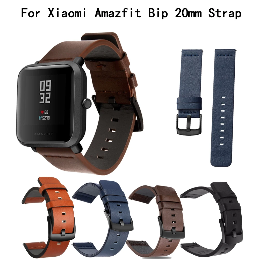20mm leather strap forAmazfit Bip/Samsung Gear 2 smart watch,22mm for Amazfit stratos 2/Samsung Gear S3 replacement watch strap
20mm leather strap forAmazfit Bip/Samsung Gear 2 smart watch,22mm for Amazfit stratos 2/Samsung Gear S3 replacement watch strap