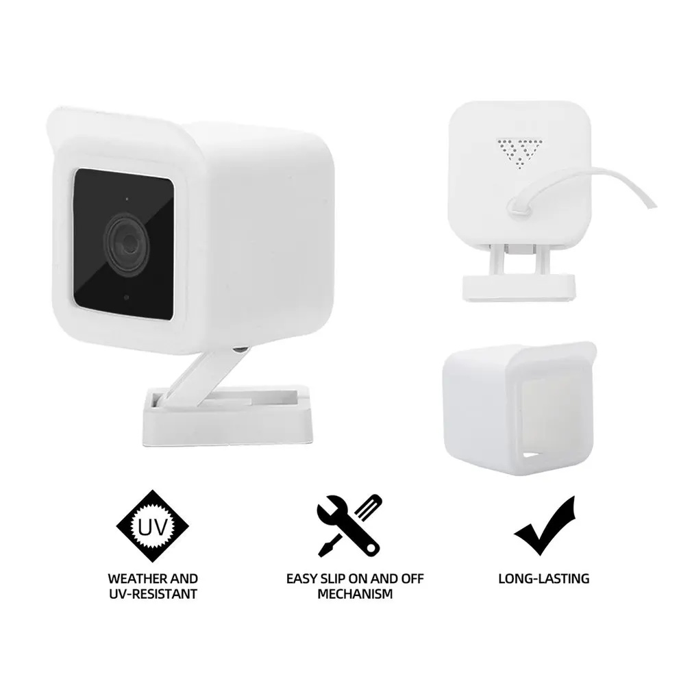 Smart Surveillance Security Camera Anti-drop And Scratch-resistant Shell Silicone Protective Cover For Wyze Cam V3 Camera
Smart Surveillance Security Camera Anti-drop And Scratch-resistant Shell Silicone Protective Cover For Wyze Cam V3 Camera