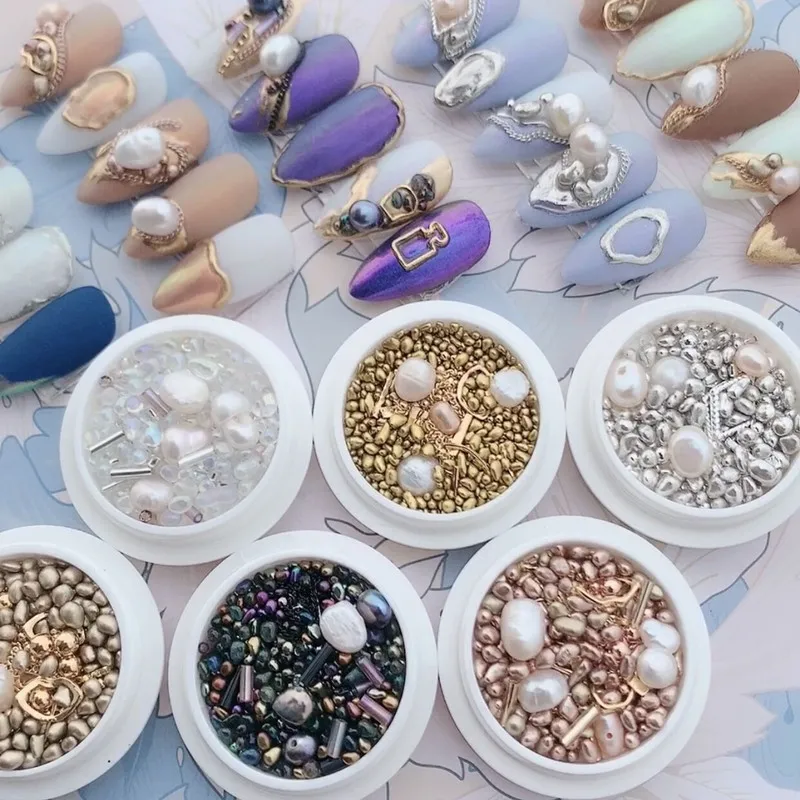 Metallic 3D stones Colorful Symphony Irregular Stone Chameleon Beads Nail Art Rhinestones Accessories DIY Manicure Tools
Metallic 3D stones Colorful Symphony Irregular Stone Chameleon Beads Nail Art Rhinestones Accessories DIY Manicure Tools