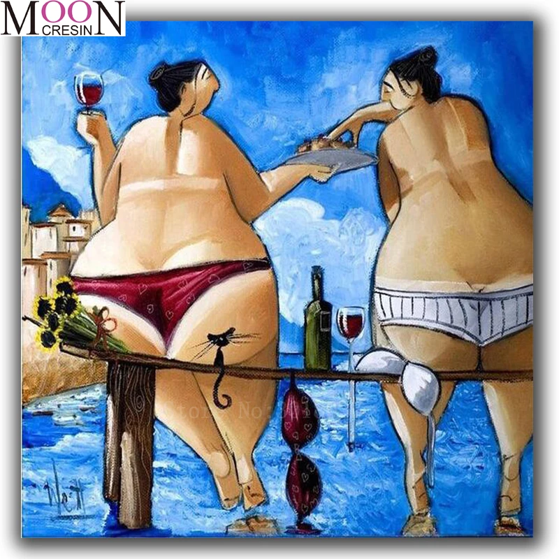 Cartoon Women Diamond Painting Full Square Round Drill Embroidery Cross Stitch Rhinestones Mosaic Bead Sea Needlework Home Decor
Cartoon Women Diamond Painting Full Square Round Drill Embroidery Cross Stitch Rhinestones Mosaic Bead Sea Needlework Home Decor