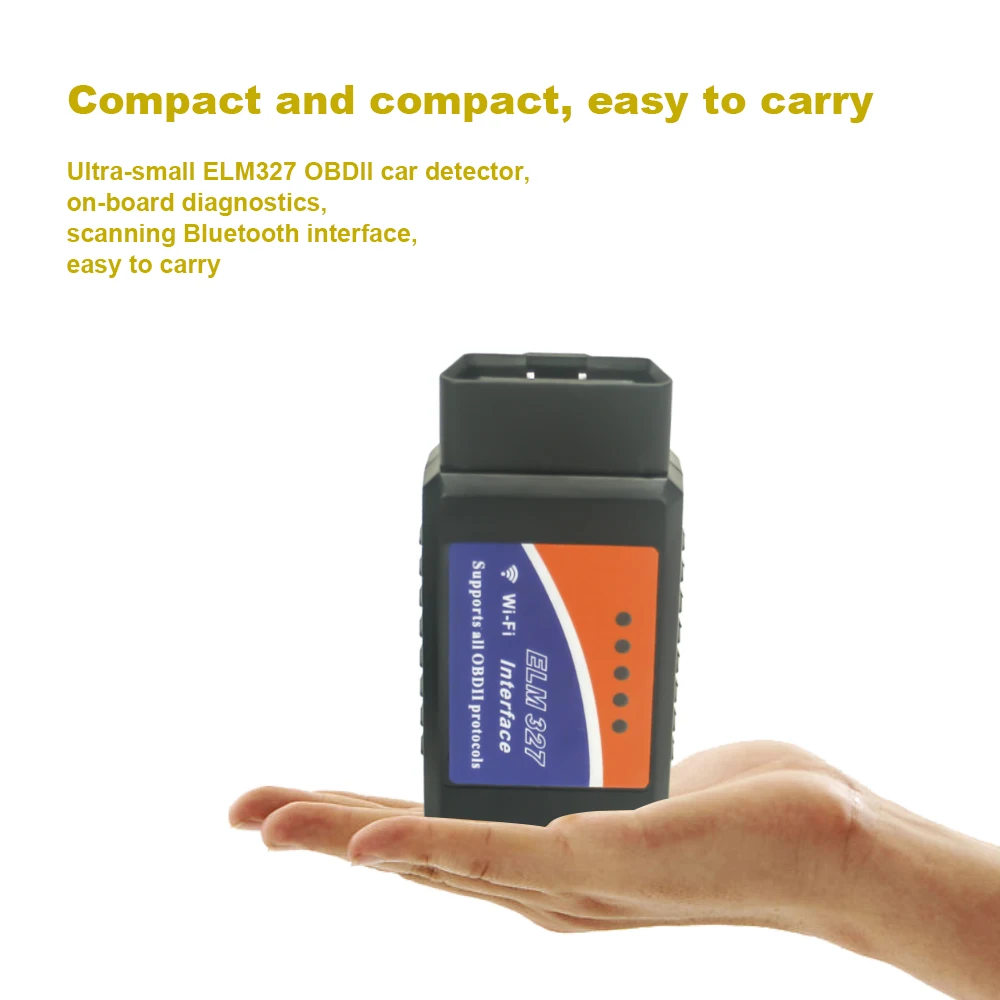 ELM327 WIFI V1.5 OBD2 Car Diagnostic Scan Tool ELM 327 OBDII Auto Code Reader Scanner Adapter For Volkswagen VW Audi Lada Kia
ELM327 WIFI V1.5 OBD2 Car Diagnostic Scan Tool ELM 327 OBDII Auto Code Reader Scanner Adapter For Volkswagen VW Audi Lada Kia