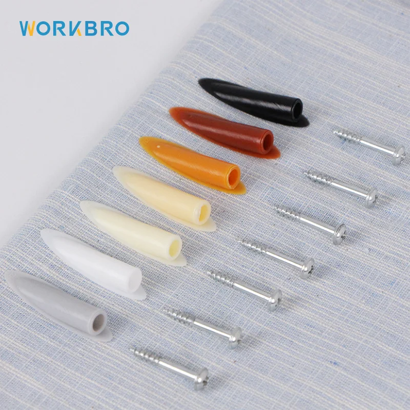 WORKBRO 9mm Oblique Hole Plastic Plug Cap White, Black, Gray, Wood Grain, Orange, Brown, Beige Many Other Colors Free Shipping
WORKBRO 9mm Oblique Hole Plastic Plug Cap White, Black, Gray, Wood Grain, Orange, Brown, Beige Many Other Colors Free Shipping