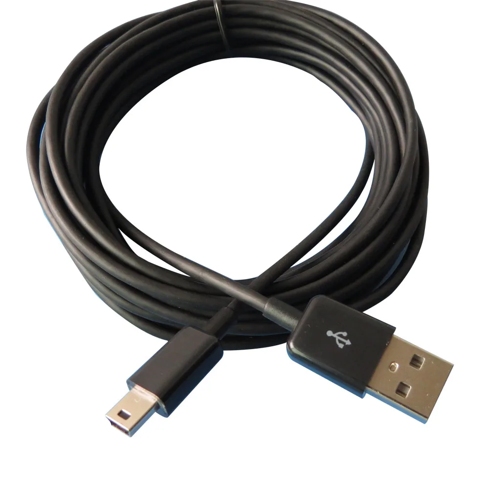 5 метров 16 футов мини USB кабель для синхронизации зарядки Тип A на контактов B Fr