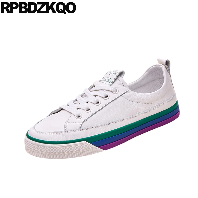 Genuine Leather White Trainers Flats Walking Casual Footwear Designer Shoes Women Luxury 2021 Rainbow Chinese Sneakers Ladies
Genuine Leather White Trainers Flats Walking Casual Footwear Designer Shoes Women Luxury 2021 Rainbow Chinese Sneakers Ladies