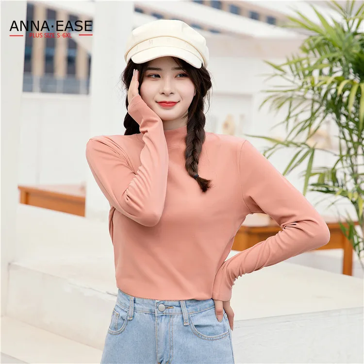 Warm Sun Velvet Half High Neck Large Size Bottoming Shirt Women's Solid Color Thickened Autumn and Winter Slim-fit Inner Top
Warm Sun Velvet Half High Neck Large Size Bottoming Shirt Women's Solid Color Thickened Autumn and Winter Slim-fit Inner Top