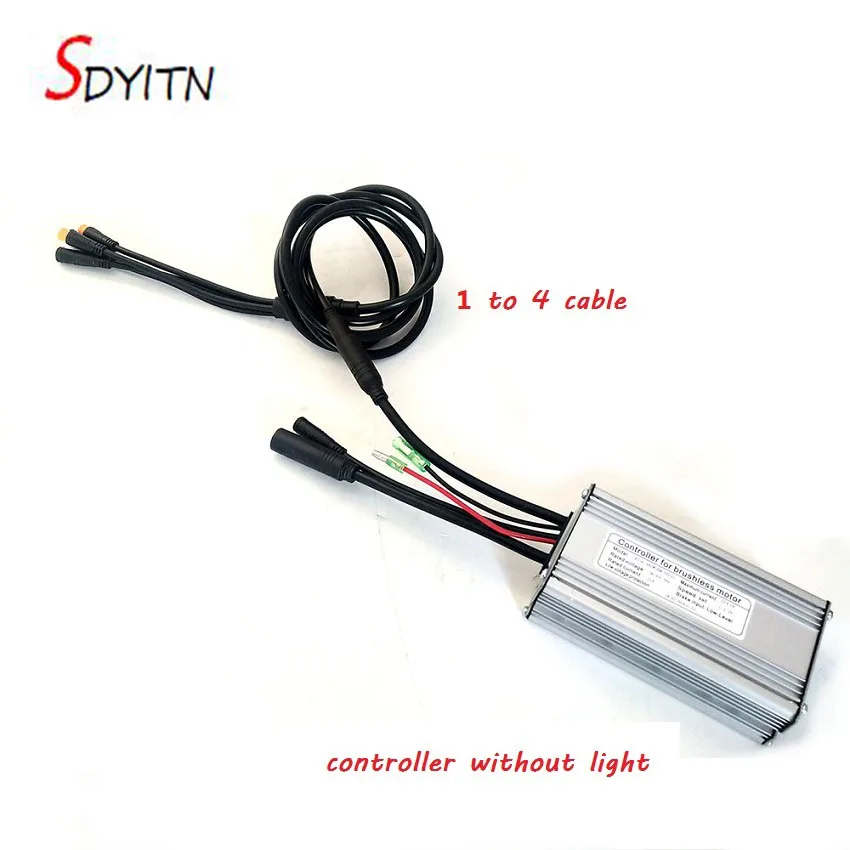 SDYITN Ebike controller KT36V/48V 14A/15A/17A/22A Kunteng 24V 20A Square Wave Controller with 1 to 4 Cable Waterproof Plug
SDYITN Ebike controller KT36V/48V 14A/15A/17A/22A Kunteng 24V 20A Square Wave Controller with 1 to 4 Cable Waterproof Plug