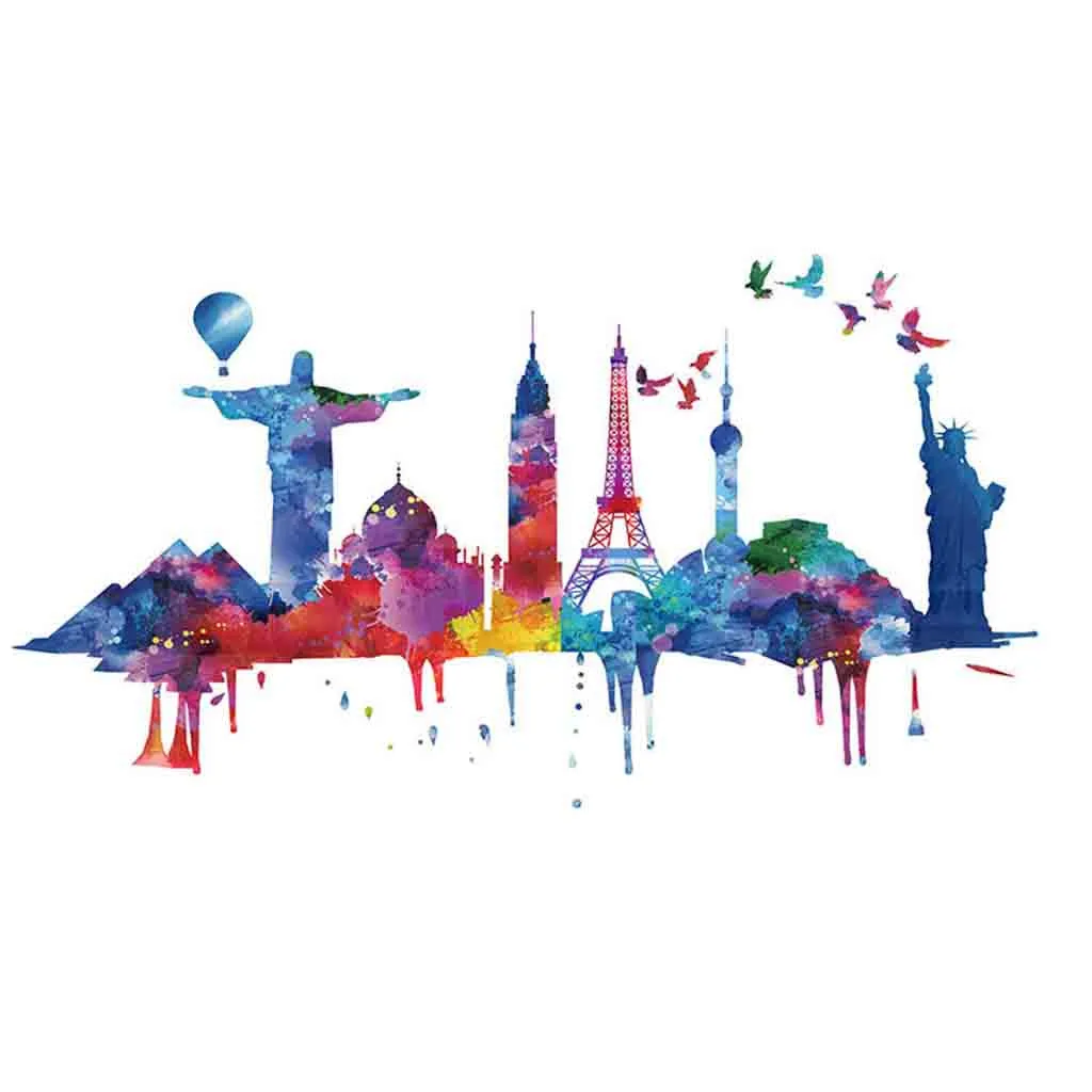 Independence Day Colorful Wallpaper Liberty World Famous Attractions Wall Sticker Removable Art Vinyl Decals For Kids Bedroom#30
Independence Day Colorful Wallpaper Liberty World Famous Attractions Wall Sticker Removable Art Vinyl Decals For Kids Bedroom#30