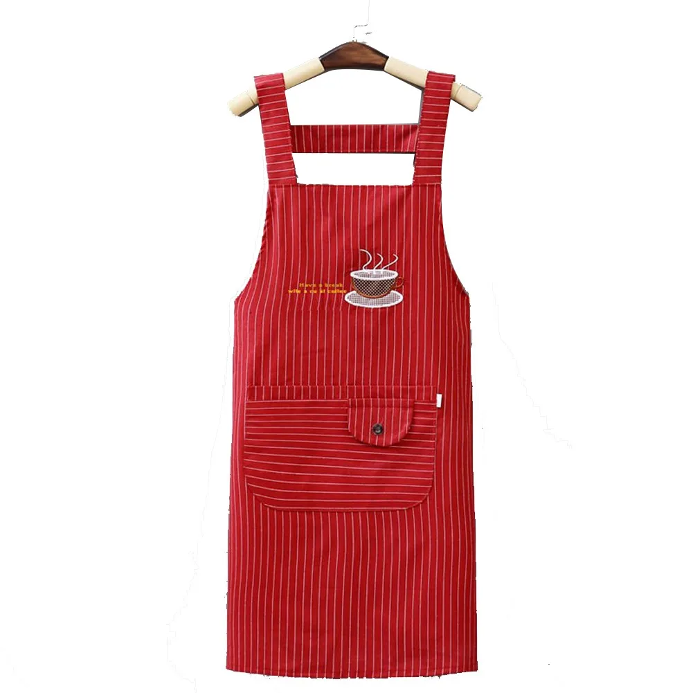 Pure Cotton Bib Apron Household Kitchen Hand-Erasable Long Sleeve Apron-Way Imple Cotton Women's Men's Cooking Apron Chef
Pure Cotton Bib Apron Household Kitchen Hand-Erasable Long Sleeve Apron-Way Imple Cotton Women's Men's Cooking Apron Chef