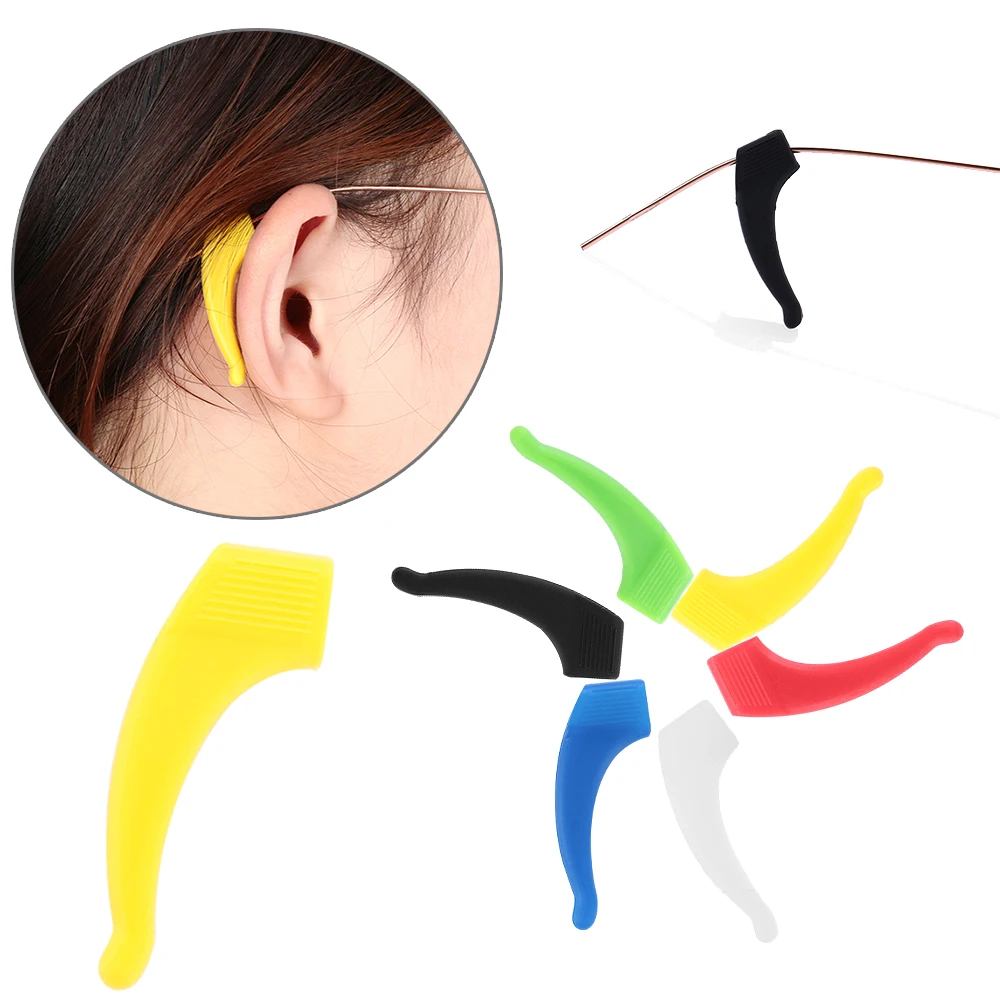 1Pair Silicone Anti Slip Eyeglass Sunglasses Ear Hooks Soft Comfortable Glasses Holder Outdoor Sport Eyewear Accessories Tool
1Pair Silicone Anti Slip Eyeglass Sunglasses Ear Hooks Soft Comfortable Glasses Holder Outdoor Sport Eyewear Accessories Tool