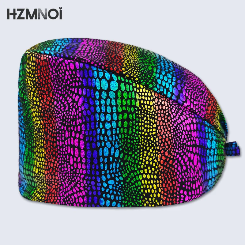 New Adjustable Unisex Cartoon Print Scrub Cap Beauty Salon Female Nurse Surgical Cap Surgeon Cap Dental Surgical Cap
New Adjustable Unisex Cartoon Print Scrub Cap Beauty Salon Female Nurse Surgical Cap Surgeon Cap Dental Surgical Cap