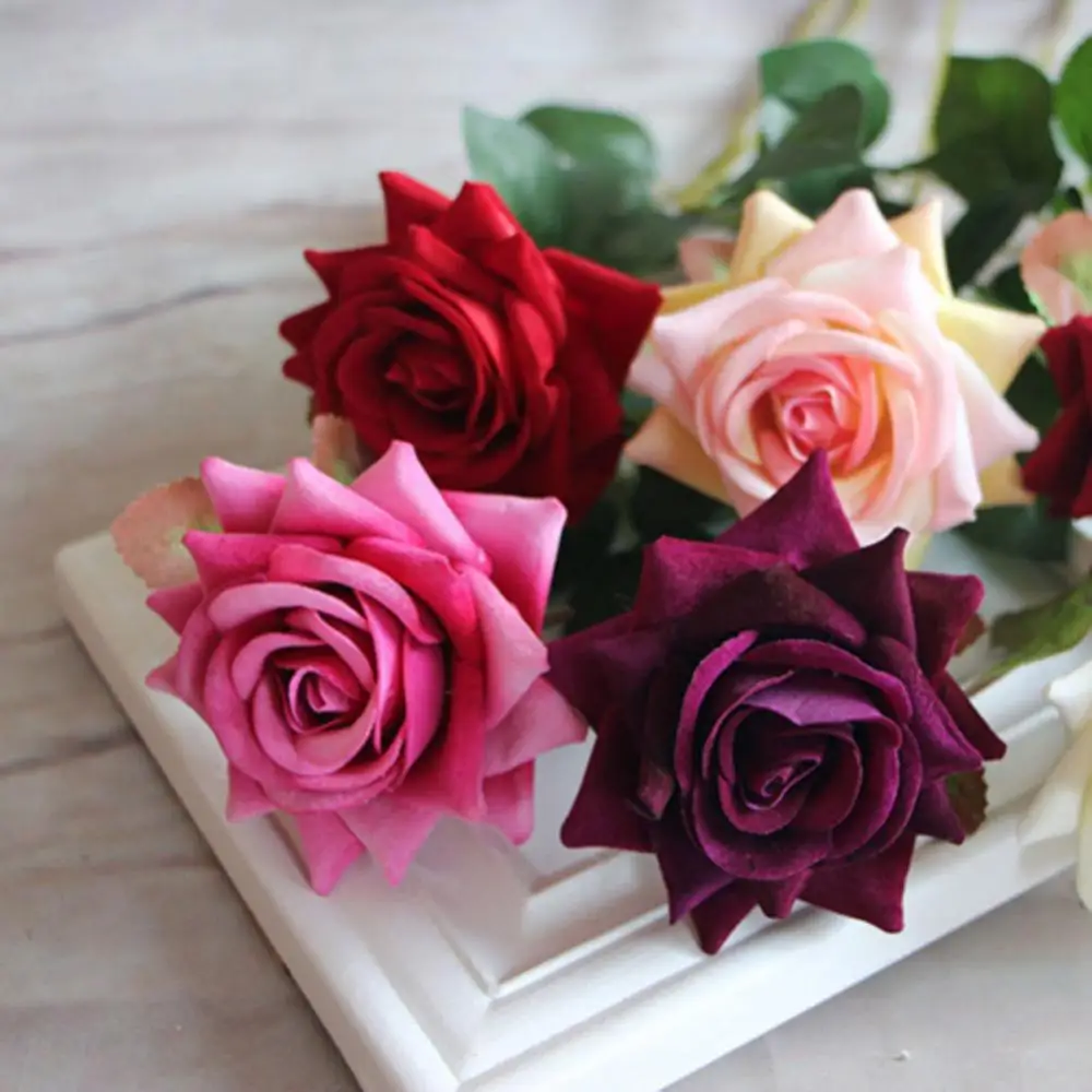 1 Pc Artificial Rose Fake Flowers Leaf Home Room Bridal Bouquet Wedding Decor
1 Pc Artificial Rose Fake Flowers Leaf Home Room Bridal Bouquet Wedding Decor