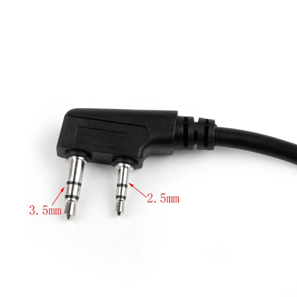 

U94 PTT Replace DIY K-Head Cable for Z-Tactical TCA-SKY PELTOR COMTAC MSA EARMOR TCA TRI U94 PTT ST94