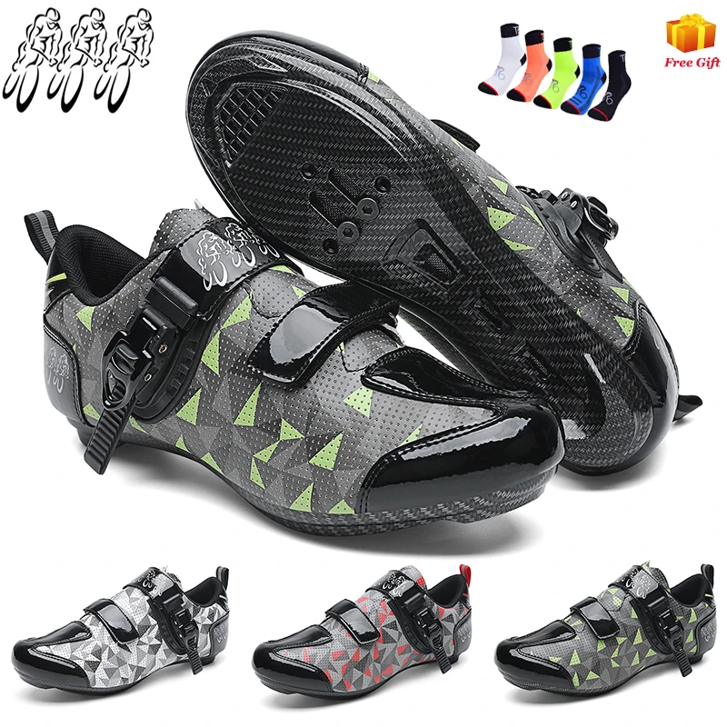 New Men's Cycling Shoes SPD Road Bike Sports Shoes Sapatilha Ciclismo Mtb Professional Outdoor Sports Self-Locking Cycling Shoes
New Men's Cycling Shoes SPD Road Bike Sports Shoes Sapatilha Ciclismo Mtb Professional Outdoor Sports Self-Locking Cycling Shoes