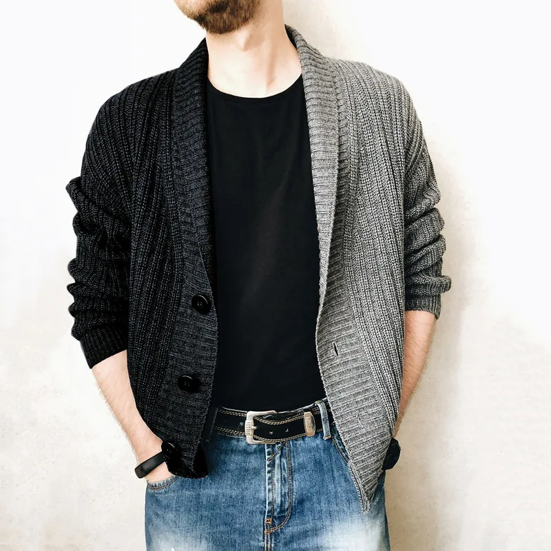 Men's Sweater Oversized Long Sleeve Shirts Vintage Style Color Block Geometric Cardigan Plus Size Sweater Cardigans Shirt Collar
Men's Sweater Oversized Long Sleeve Shirts Vintage Style Color Block Geometric Cardigan Plus Size Sweater Cardigans Shirt Collar