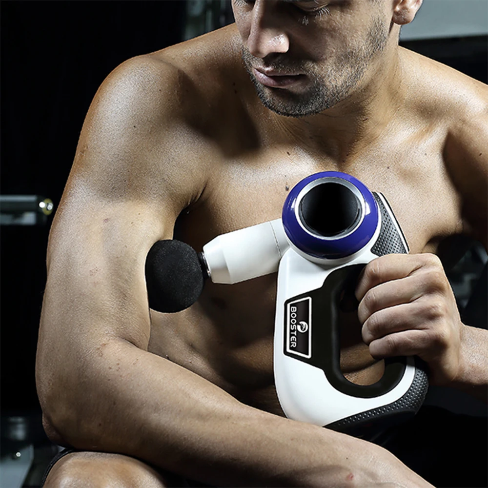 Booster S LCD Display Massage Gun Electric Body Massager Therapy Fascia Gun EMS Fitness Angle Adjustable Muscle Stimulator
Booster S LCD Display Massage Gun Electric Body Massager Therapy Fascia Gun EMS Fitness Angle Adjustable Muscle Stimulator