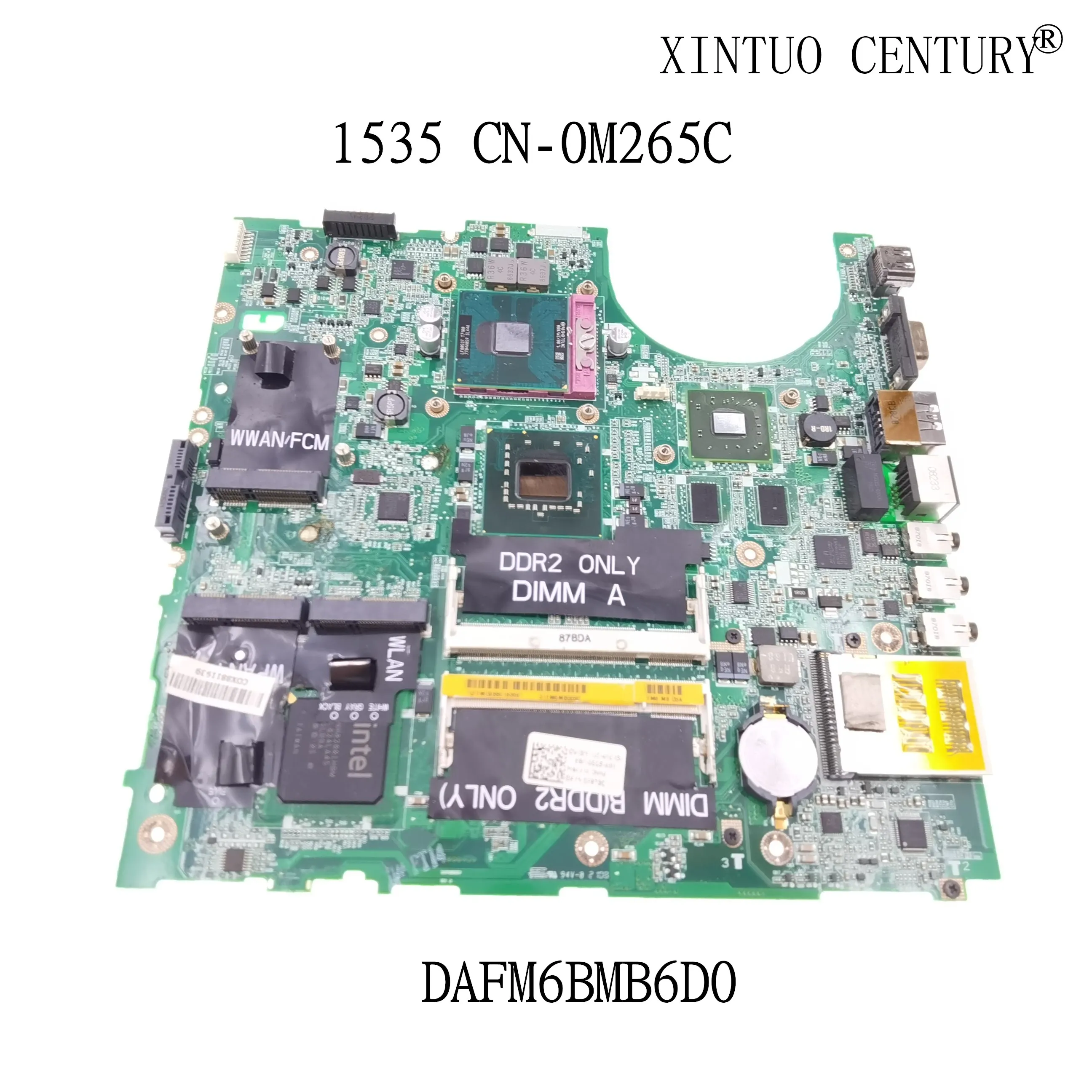 CN-0M265C 0M265C M265C High quality For 1535 Laptop Motherboard DAFM6BMB6D0 100% full Tested
CN-0M265C 0M265C M265C High quality For 1535 Laptop Motherboard DAFM6BMB6D0 100% full Tested