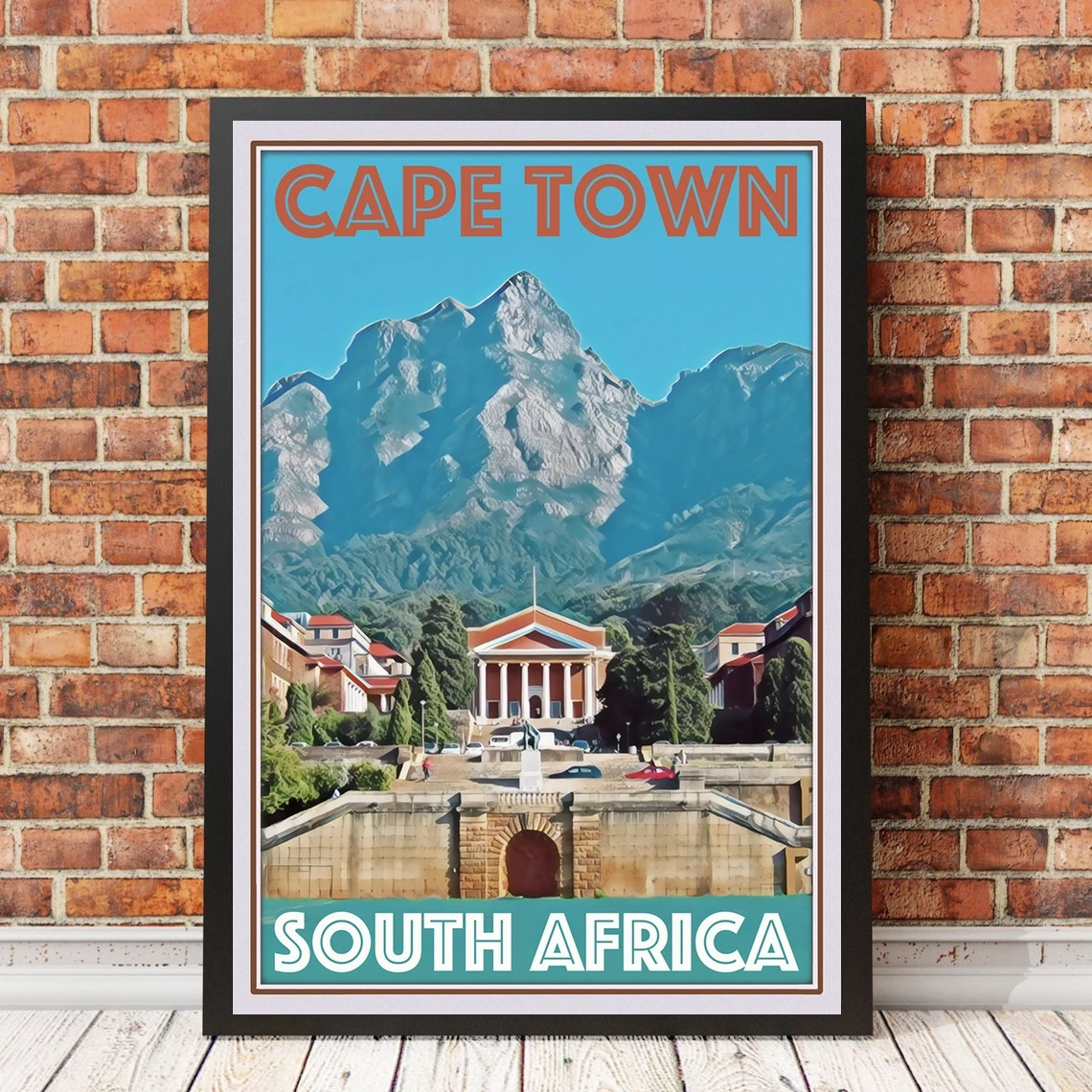 Retro Vintage Style Travel Poster - Cape Town South Africa Canvas Print Home Decoration Painting (No Frame)
Retro Vintage Style Travel Poster - Cape Town South Africa Canvas Print Home Decoration Painting (No Frame)