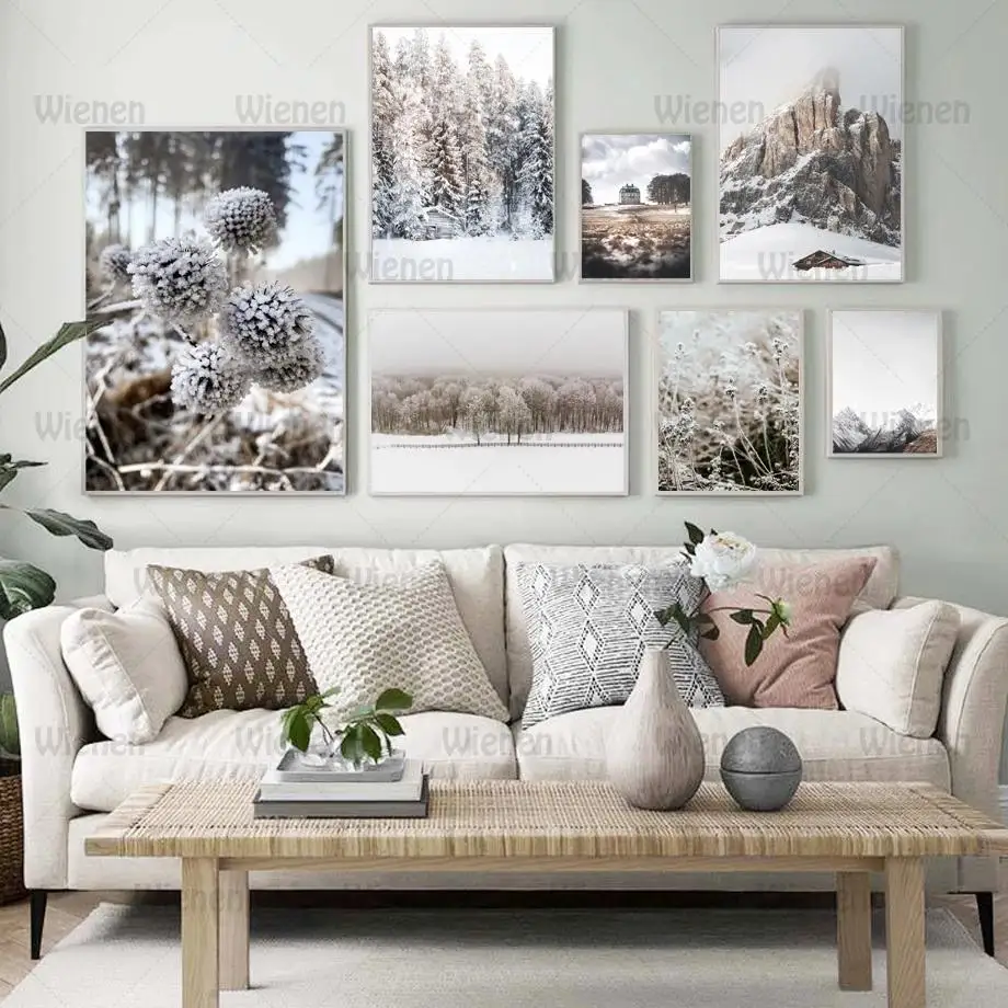 Canvas Painting Winter Forest Pine Plants Snow Mountain Nordic Wall Art Posters And Prints Wall Pictures For Living Room Decor
Canvas Painting Winter Forest Pine Plants Snow Mountain Nordic Wall Art Posters And Prints Wall Pictures For Living Room Decor
