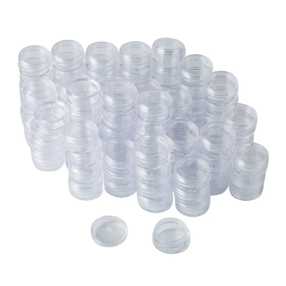 50 Pieces Pack 3g Empty Clear Plastic Sample Containers with Lids Cosmetic Cream Pot Jars with 5 Pieces Mini Spatula Wholesale
50 Pieces Pack 3g Empty Clear Plastic Sample Containers with Lids Cosmetic Cream Pot Jars with 5 Pieces Mini Spatula Wholesale