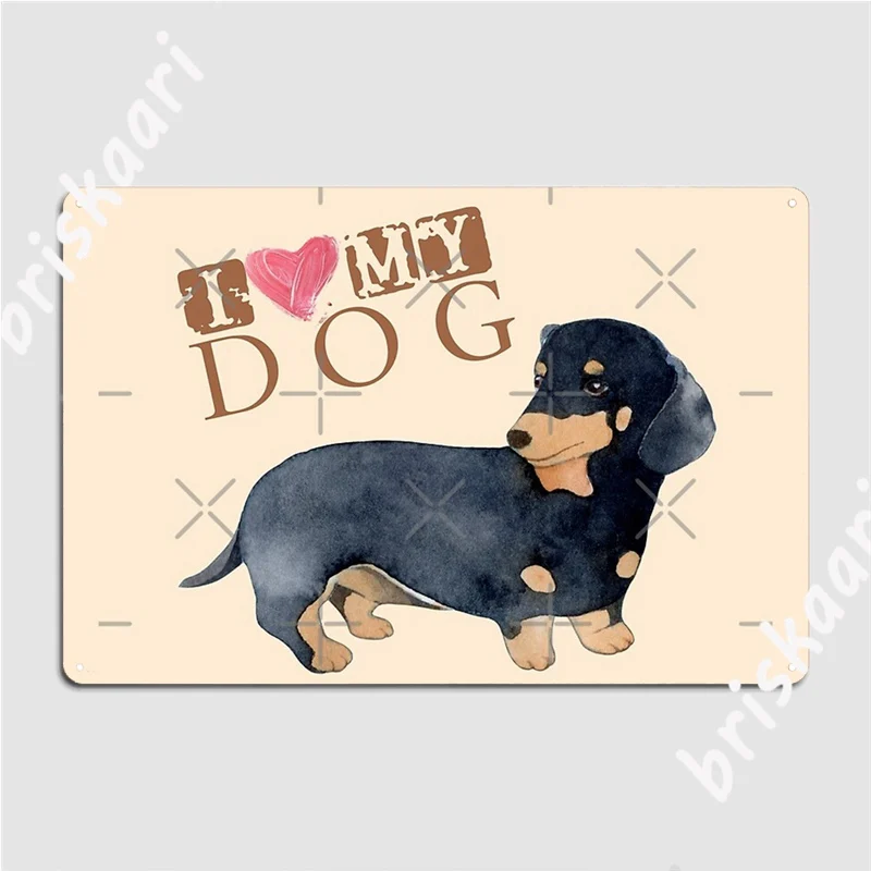 Dachshund I Love My Dog Metal Signs Poster pub Garage Retro Wall Cave Tin sign Posters
Dachshund I Love My Dog Metal Signs Poster pub Garage Retro Wall Cave Tin sign Posters