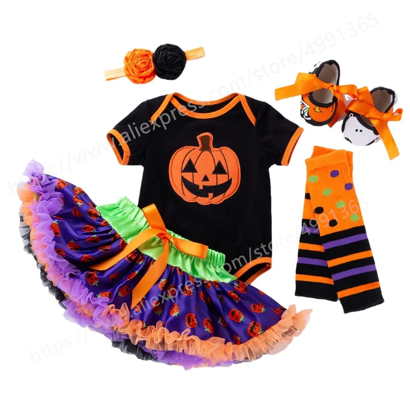 Baby Girl Halloween Outfit Bodysuit+Tutu Skirt+Leg Warmer+Headband Set 1 2 Year Baby Cosplay Costume
Baby Girl Halloween Outfit Bodysuit+Tutu Skirt+Leg Warmer+Headband Set 1 2 Year Baby Cosplay Costume