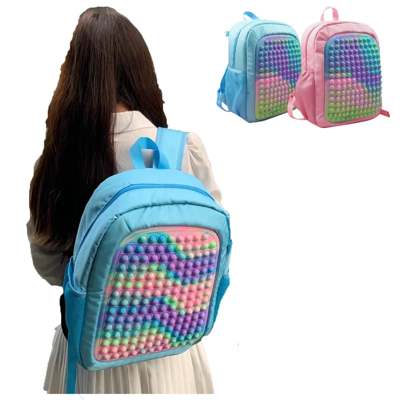 Student Big Pop Its Backpack Schoolbag Push Bubble Fidget Toys Adult Stress Relief Child Toy Antistress Kid Gift Anti Stress Box
Student Big Pop Its Backpack Schoolbag Push Bubble Fidget Toys Adult Stress Relief Child Toy Antistress Kid Gift Anti Stress Box