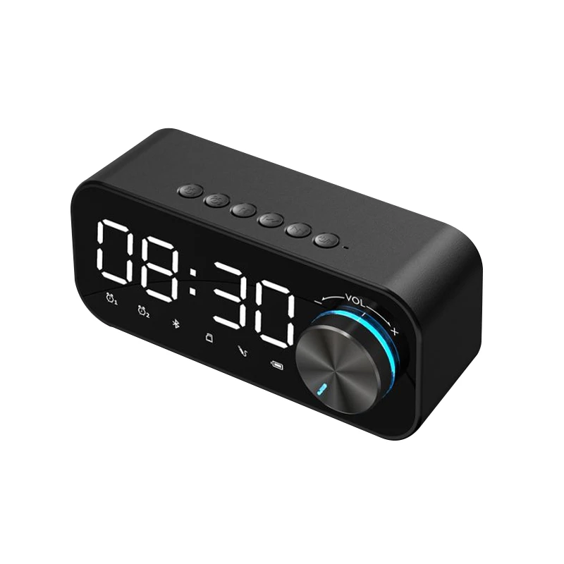 Wireless Bluetooth Subwoofer LED Alarm Clock Speaker Support TF Card FM Radio USB Alarm Clock Led Time Display Type-C Plug
Wireless Bluetooth Subwoofer LED Alarm Clock Speaker Support TF Card FM Radio USB Alarm Clock Led Time Display Type-C Plug