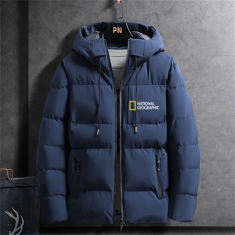 National Geographic Autumn and Winter Leisure Thicken Warm Waterproof Jacket Parka Men's New Jacket Windproof Hooded Parka Jacke
National Geographic Autumn and Winter Leisure Thicken Warm Waterproof Jacket Parka Men's New Jacket Windproof Hooded Parka Jacke