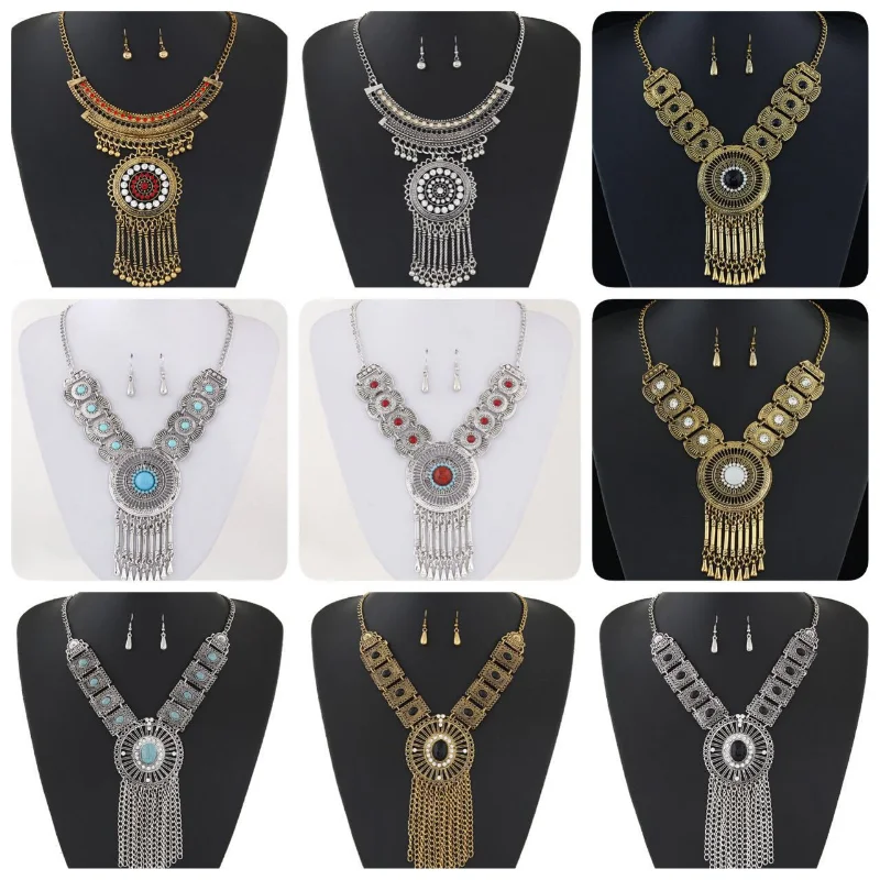 Delicate Jewelry Tassel Pendant Necklace Hot Selling Vintage Temperament Geometric Metal Women Necklace For Lady Party Gifts
Delicate Jewelry Tassel Pendant Necklace Hot Selling Vintage Temperament Geometric Metal Women Necklace For Lady Party Gifts