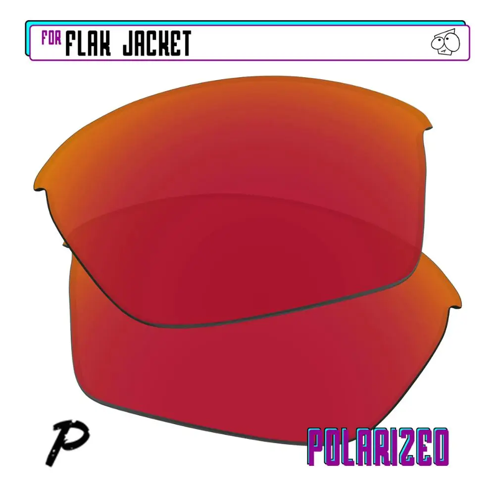 Поляризованные Сменные линзы EZReplace для солнцезащитных очков Oakley Flak Jacket-Red P
Поляризованные Сменные линзы EZReplace для солнцезащитных очков Oakley Flak Jacket-Red P