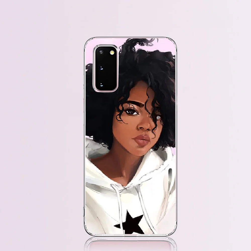 NBDRUICAI 2bunz Melanin Poppin Aba TPU черный чехол для телефона Корпус Samsung S9 plus S5 S6 S7 edge S8 S10 |