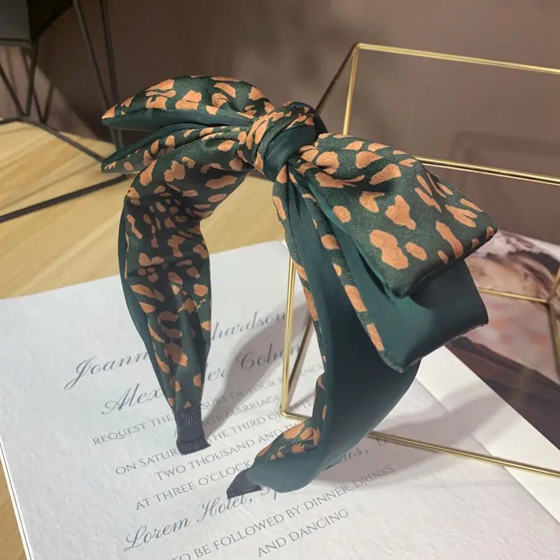 2021 New Big Bow Hair Band Headbands For Women Cute Sweet Headband Leopard Hair Hoop Fashion Hair Accessories
2021 New Big Bow Hair Band Headbands For Women Cute Sweet Headband Leopard Hair Hoop Fashion Hair Accessories