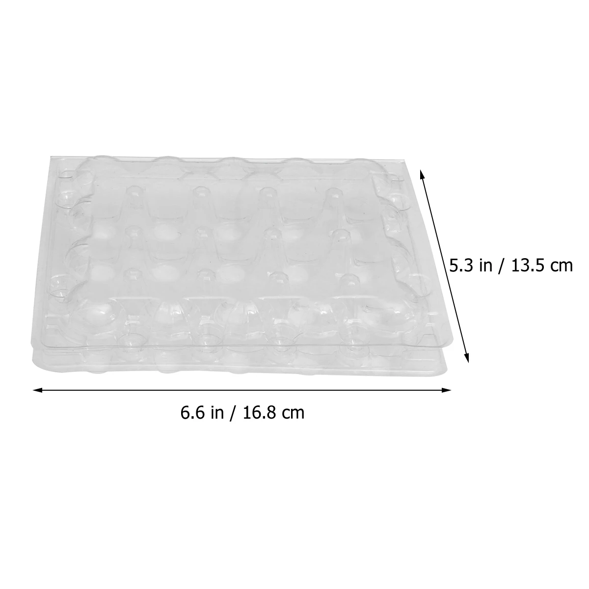 50pcs 20 Grids Quail Egg Tray For Refrigerator Plastic Transparent Quail Egg Container Egg Carrier Egg Dispenser Packaging Box
50pcs 20 Grids Quail Egg Tray For Refrigerator Plastic Transparent Quail Egg Container Egg Carrier Egg Dispenser Packaging Box