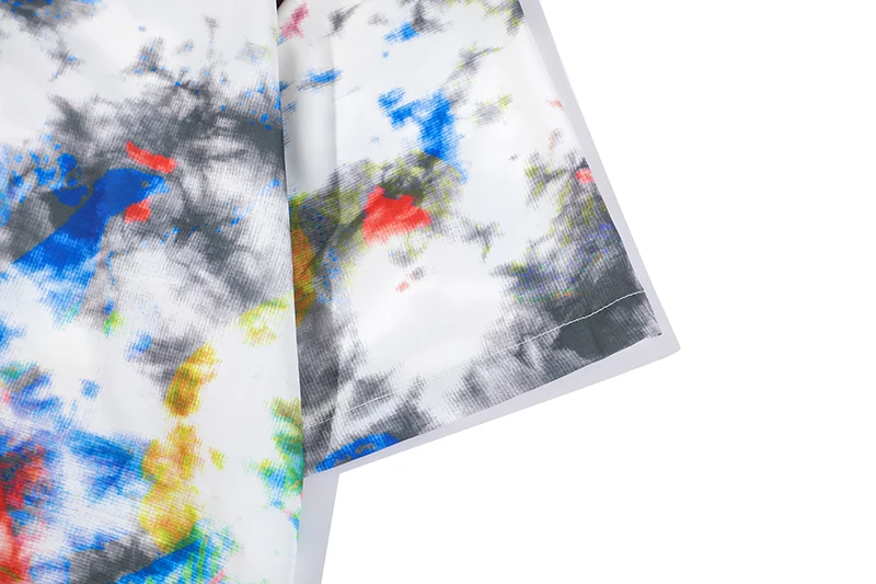 Tie Dye Short Sleeve Summer Couple Shirt High Street Retro Harajuku Beach Vacation Hawaiian Shirts Oversize Loose Tops
Tie Dye Short Sleeve Summer Couple Shirt High Street Retro Harajuku Beach Vacation Hawaiian Shirts Oversize Loose Tops