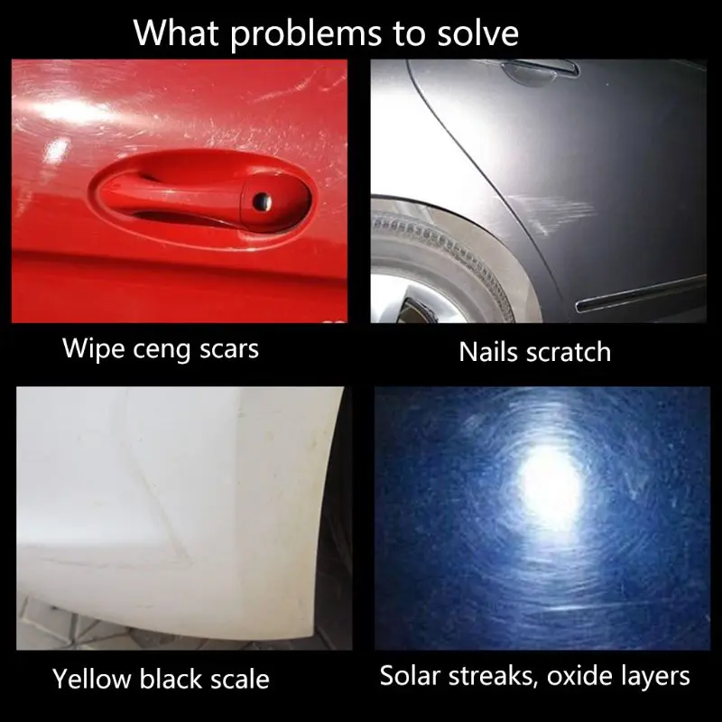 Car Scratches Repair Agent Polishing Wax Paint Scratch Repair Remover Paint Care Q39F
Car Scratches Repair Agent Polishing Wax Paint Scratch Repair Remover Paint Care Q39F