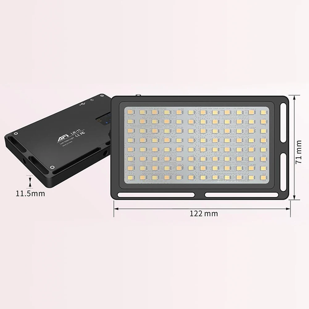 2800mAh LR-11 96LED Fill Light Aluminum Alloy Dual Color Temperature Convenient Mobile Phone Live Photography Video Light
2800mAh LR-11 96LED Fill Light Aluminum Alloy Dual Color Temperature Convenient Mobile Phone Live Photography Video Light