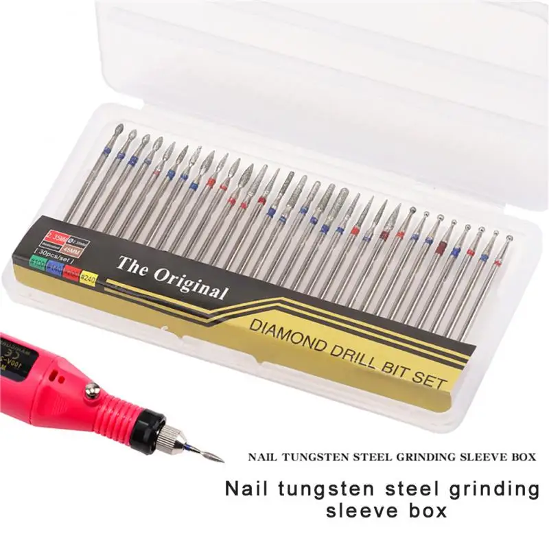 30pcs Nail Polishing Head Tungsten Steel Nail Drill Milling Cutter Manicure Rotary Bits Cuticle Accessories Nail Files Art Tools
30pcs Nail Polishing Head Tungsten Steel Nail Drill Milling Cutter Manicure Rotary Bits Cuticle Accessories Nail Files Art Tools