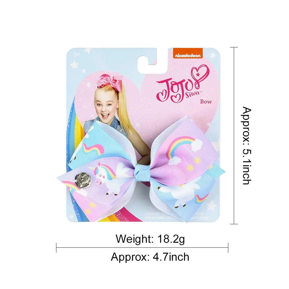 6 Pcs/Set JoJo SiWa Hair Bows Vnicorn Mermaid Knot Ribbon Bow For Girls Children Boutique Hair Clip Hair Accessories
6 Pcs/Set JoJo SiWa Hair Bows Vnicorn Mermaid Knot Ribbon Bow For Girls Children Boutique Hair Clip Hair Accessories