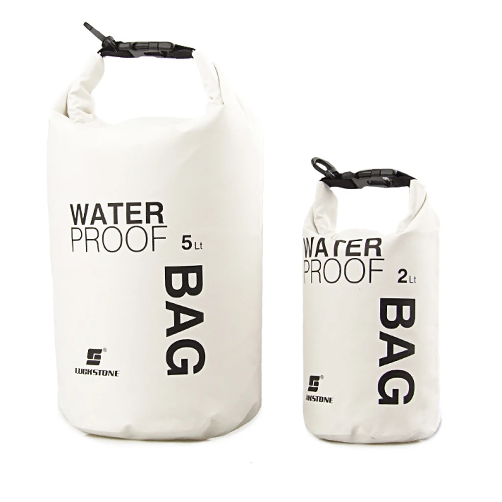 5L Waterproof Dry Bag Pouch For Camping Boating Kayaking Fishing Rafting Canoeing White
5L Waterproof Dry Bag Pouch For Camping Boating Kayaking Fishing Rafting Canoeing White