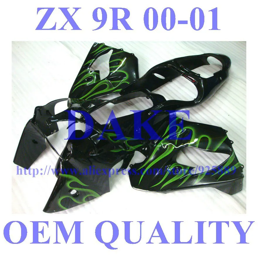 Fullset Fairing Kit FOR KAWASAKI NINJA ZX9R Tim ZX 9R 00 01 02 03 ZX-9R 9 R 2000 2001 2002 2003 Green Flame
Fullset Fairing Kit FOR KAWASAKI NINJA ZX9R Tim ZX 9R 00 01 02 03 ZX-9R 9 R 2000 2001 2002 2003 Green Flame