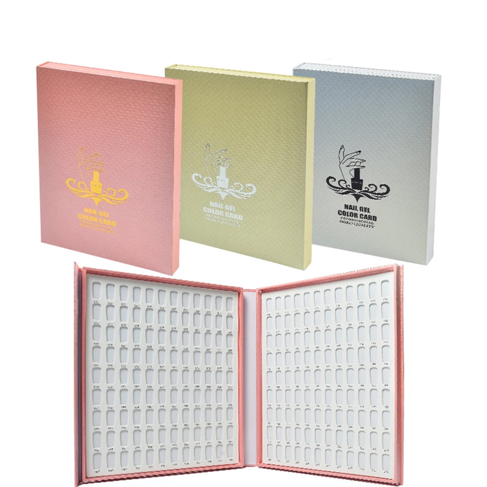 216 Colors Inlaid Color Card Book Display Board Gel Nail Polish Color Card DIY Nail Art Showing Shelf Painting Display Board
216 Colors Inlaid Color Card Book Display Board Gel Nail Polish Color Card DIY Nail Art Showing Shelf Painting Display Board