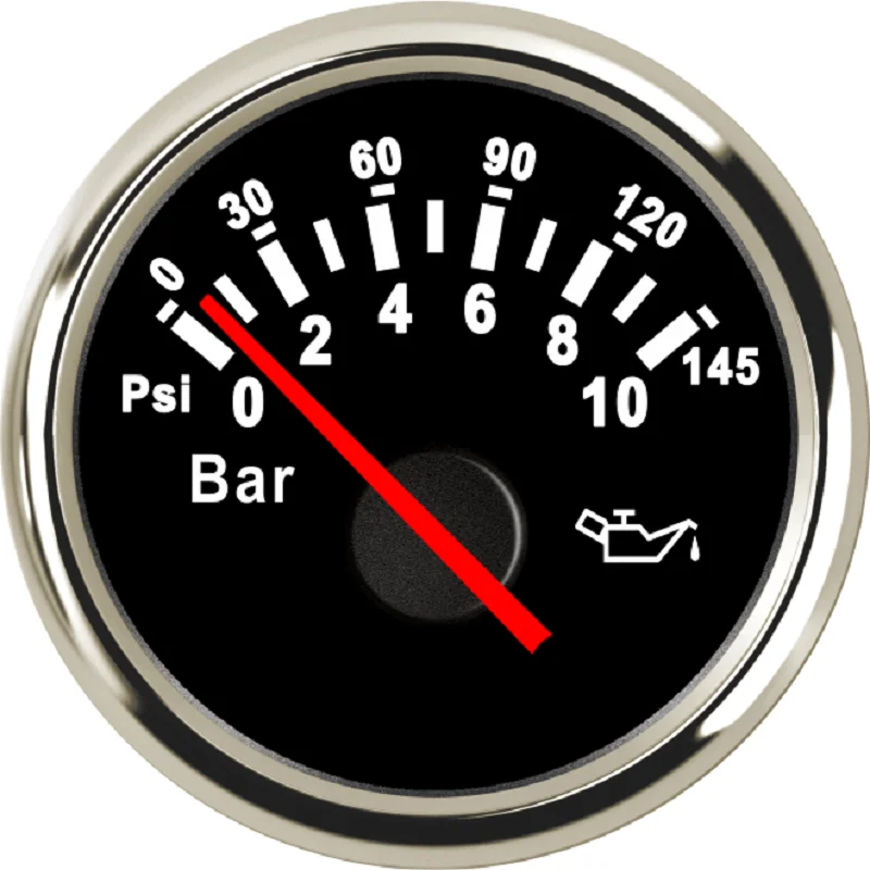 2" Oil Pressure Gauge 0-10BAR 0-145PSI Universal Fuel Pressure 9-32V Waterproof Fit Motorcycle Auto Boat With Red Backlight
2" Oil Pressure Gauge 0-10BAR 0-145PSI Universal Fuel Pressure 9-32V Waterproof Fit Motorcycle Auto Boat With Red Backlight