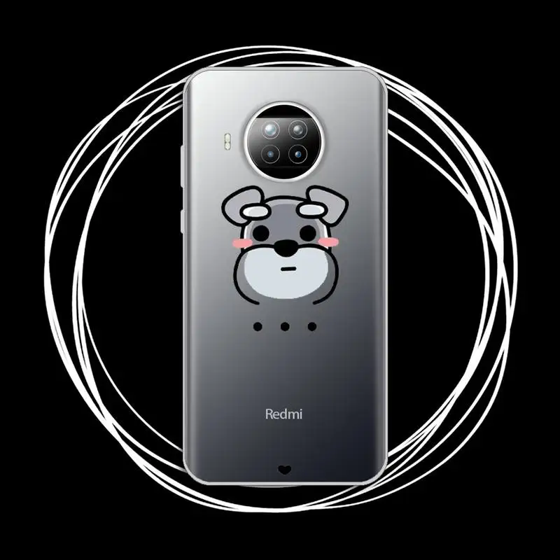 Cartoon schnauzer dog Phone Case Transparent for Xiaomi Redmi note 10 t 8 9 pro lite 11
Cartoon schnauzer dog Phone Case Transparent for Xiaomi Redmi note 10 t 8 9 pro lite 11