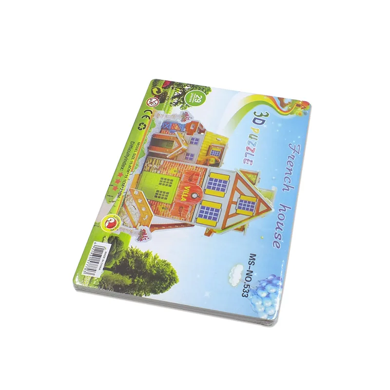 Yiwu Children 3D 3D Puzzle Model Make-up Paper Handmade Intelligence Scientific and Educational Toy
Yiwu Children 3D 3D Puzzle Model Make-up Paper Handmade Intelligence Scientific and Educational Toy