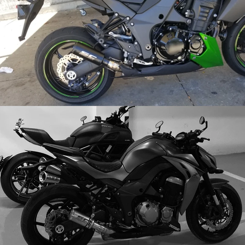 2020 Slip On выхлопных газов для KAWASAKI Z1000 Z1000SX мотоцикл изменение глушитель