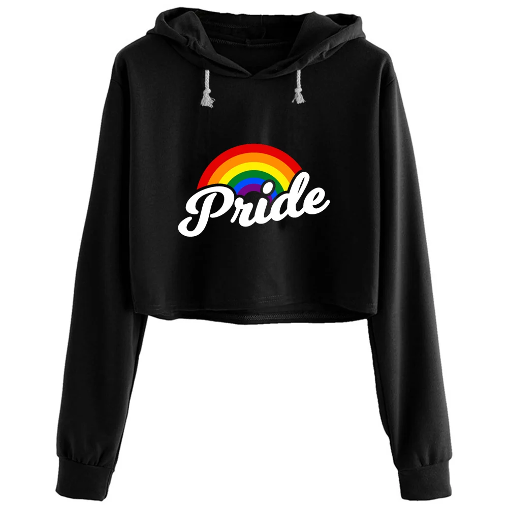 Женский укороченный пуловер Pride Rainbow в стиле аниме, эмо, Kpop, пуловер для девочек
Женский укороченный пуловер Pride Rainbow в стиле аниме, эмо, Kpop, пуловер для девочек